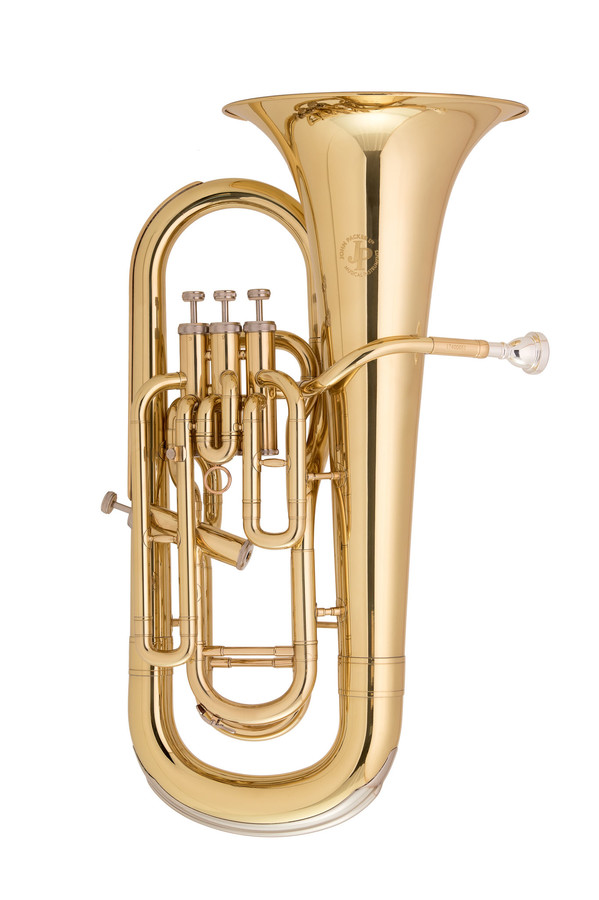 Photo of a John Packer euphonium from the supplier's site